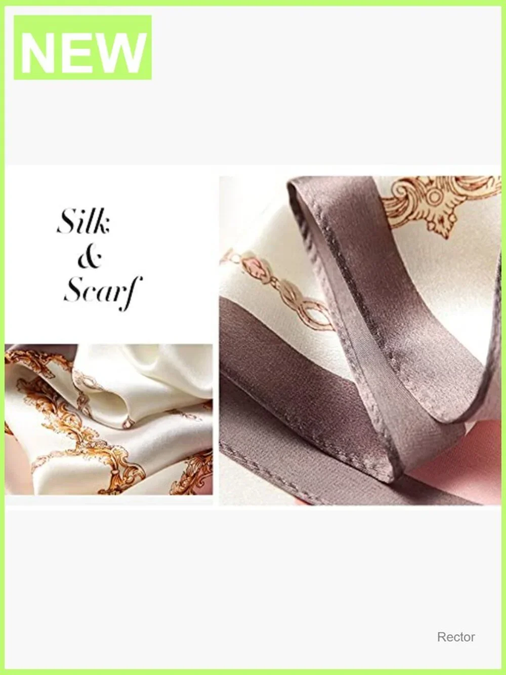 100% Silk Long Oblong Scarf Shawl Wrap Huge Lightweight Large Versatile Gift
